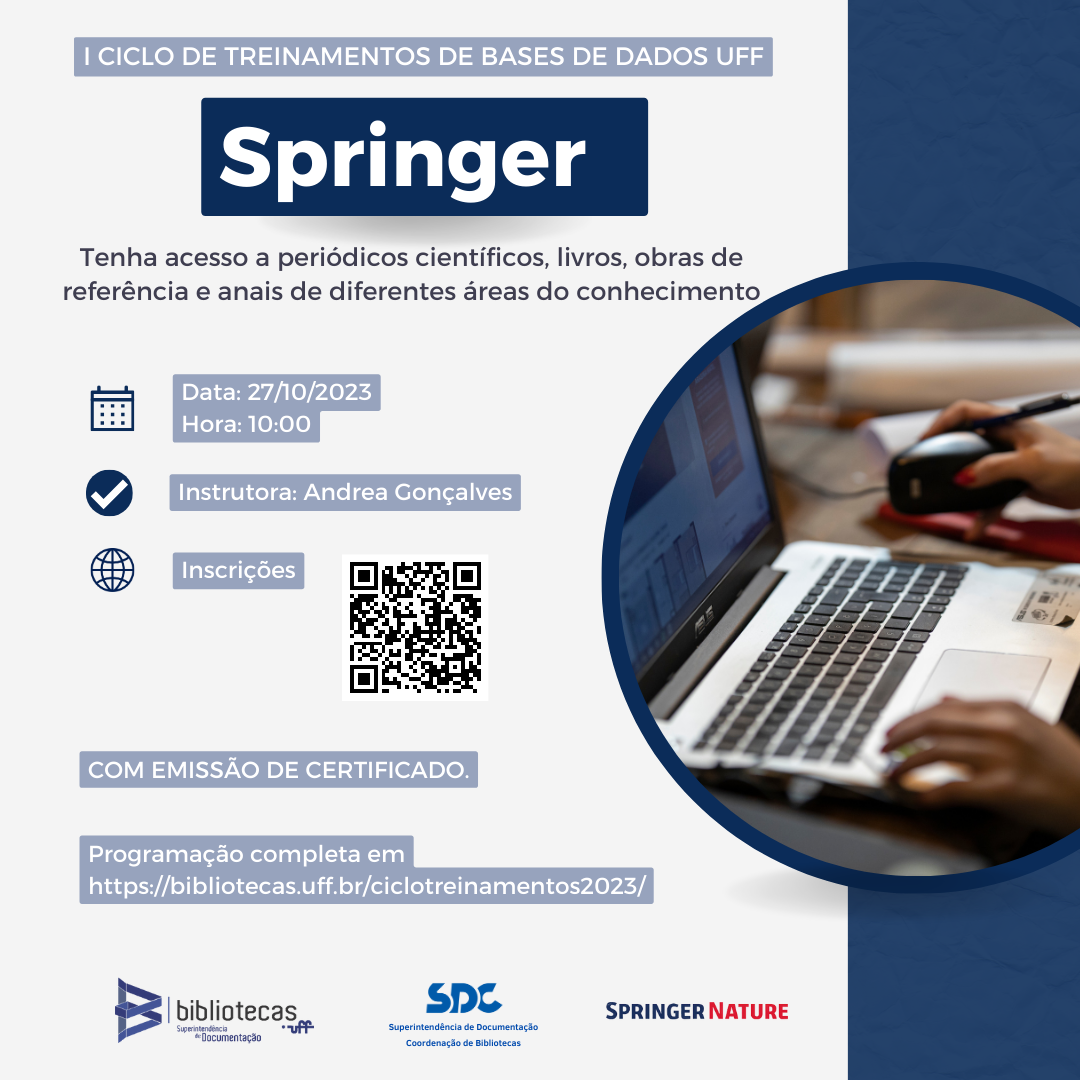 Springer – I Ciclo de Treinamentos de Bases de Dados UFF