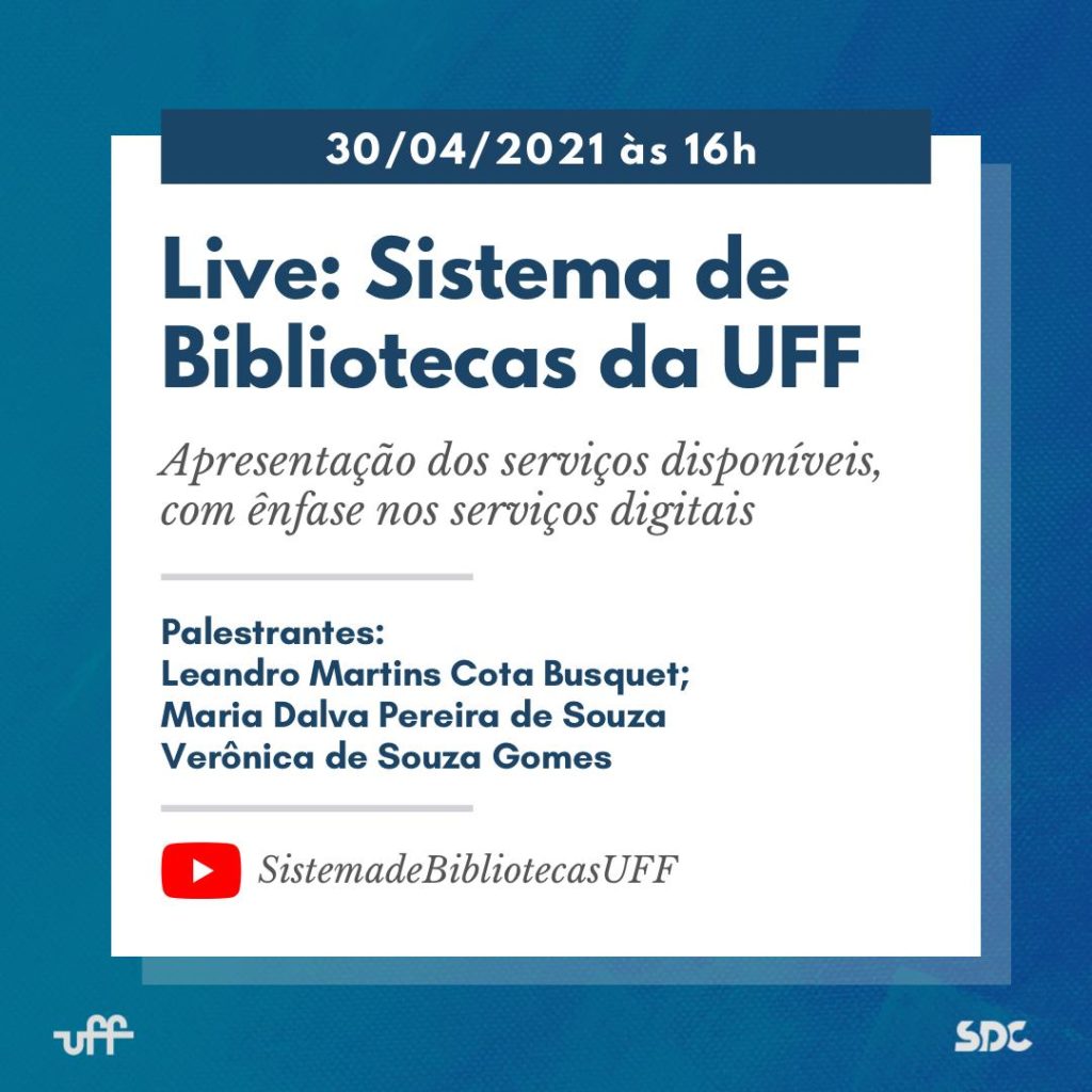 Live: Sistema de Bibliotecas da UFF