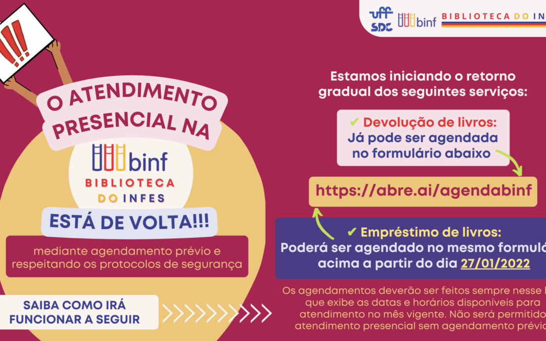 Agendamento de Atendimento Presencial na BINF