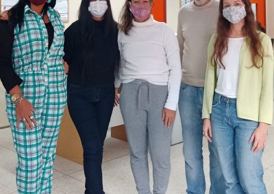 Equipe BMAC: Rosimary Santana, Tessali Nabekura, Tathiane Amaral, Luís Everaldo Carvalho e Izabella Machado