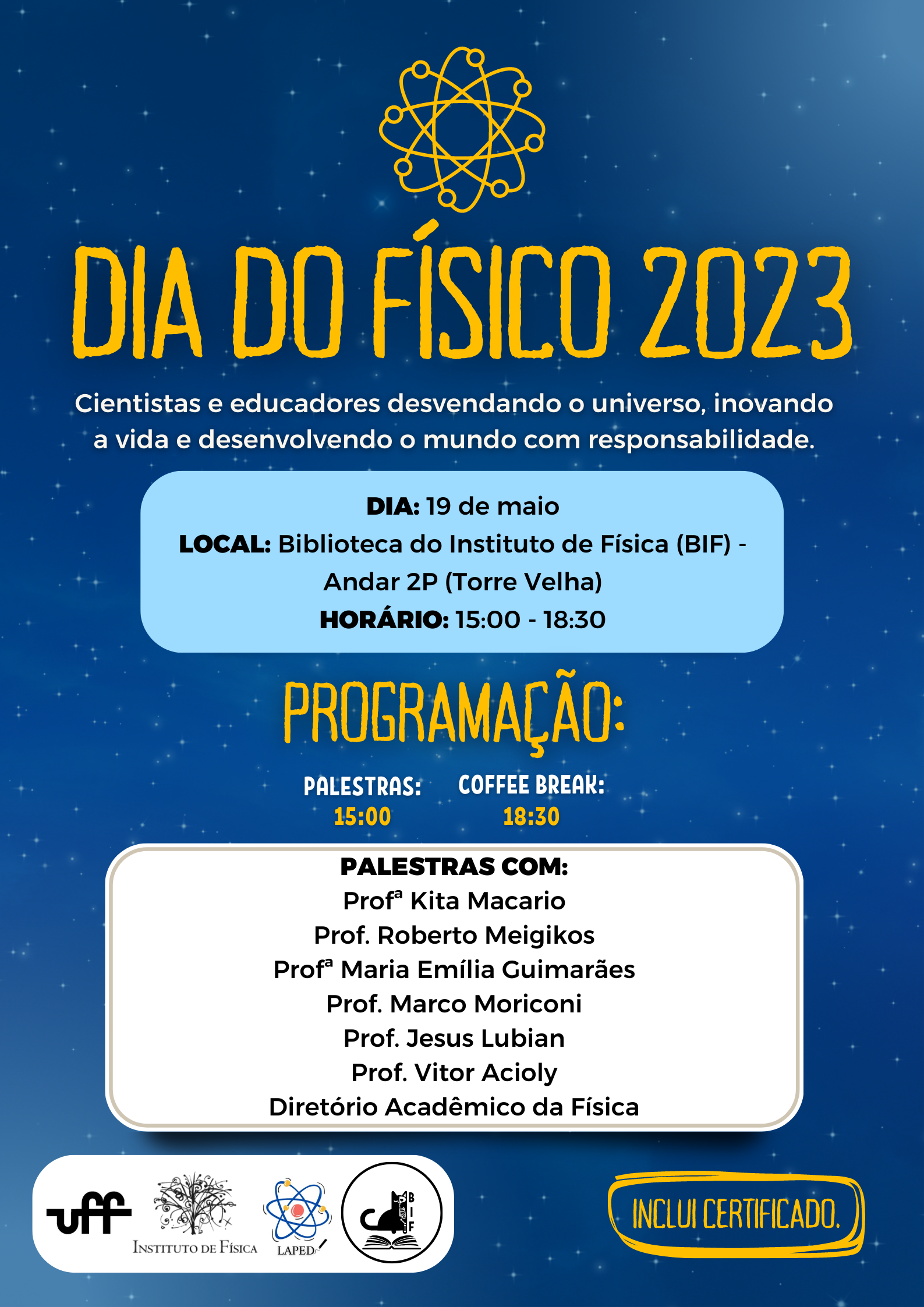 Dia do físico 2023