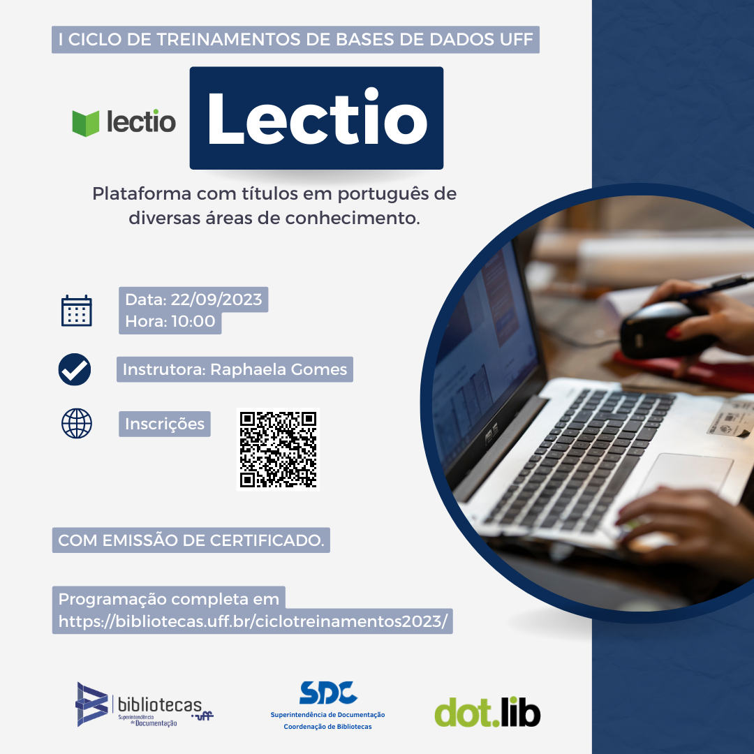 I Ciclo de Treinamentos de Bases de Dados da UFF | Lectio