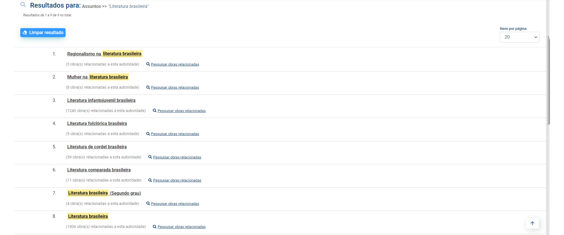 consulta no catatolo bibliotecas uff