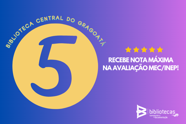 Biblioteca Central do Gragoatá (BCG) recebe conceito máximo na avaliação MEC/INEP Biblioteca Central do Gragoatá (BCG) recebe conceito máximo na avaliação MEC/INEP